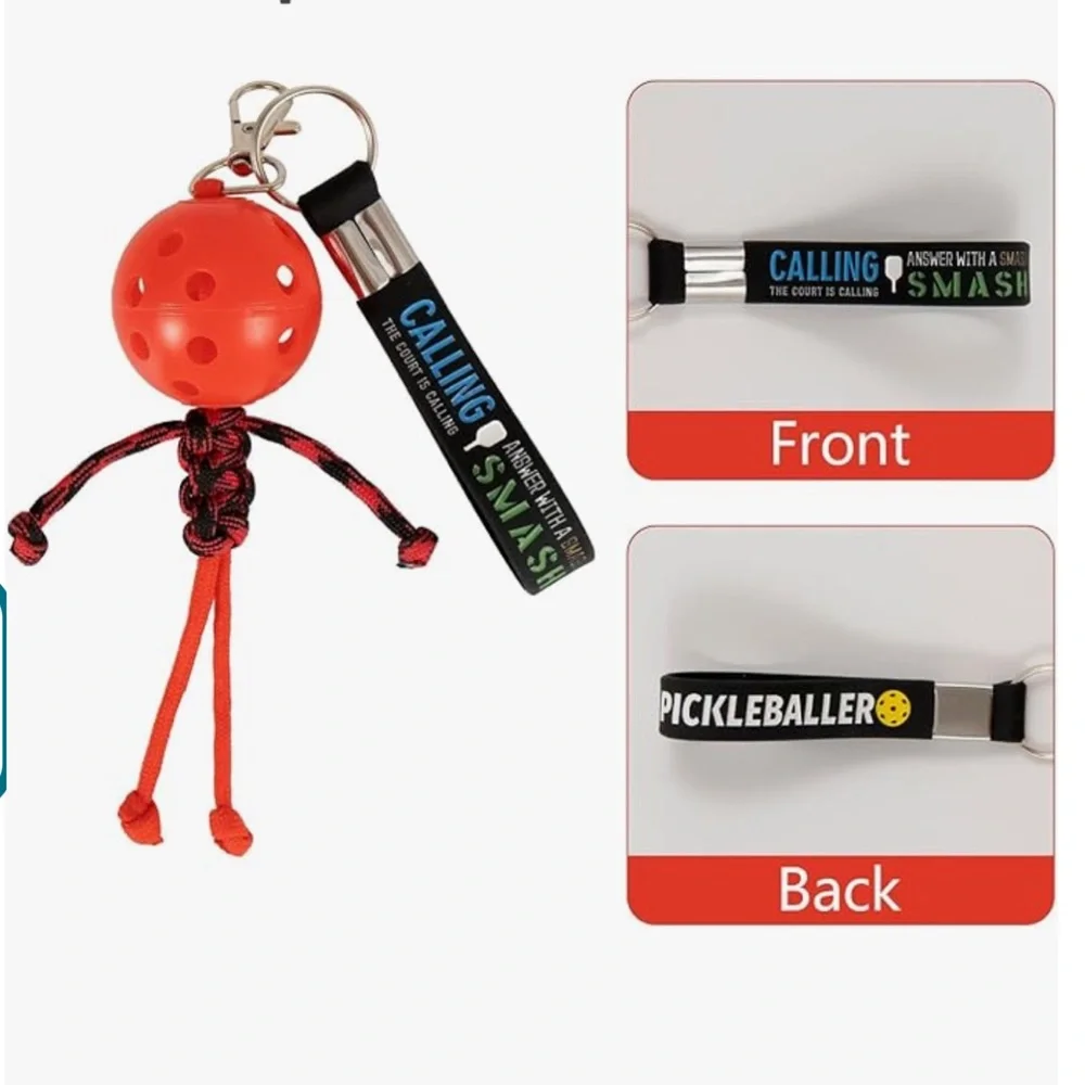 Pickleball Bag Tag/ Key Chain